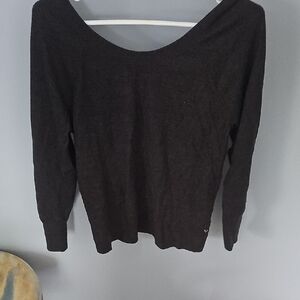 Victoria's Secret Charcoal Long Sleeve Top